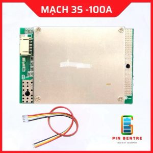 Mạch BMS 3S 100A/200A bảo vệ Pin Li-ion 3.7V với 20 Mosfet sạc và xả cùng cổng