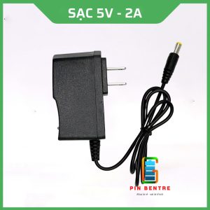 Sạc pin 5V 2A có Led báo đầy Jack cắm 5.5mm x 2.5mm