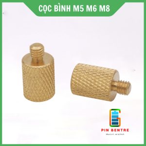 Cọc Bình Vỏ Ắc Quy Ren Vặn M5 M6 M8 ( 1 CẶP )
