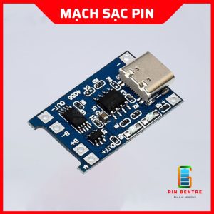 Mạch Sạc Pin TP0456 bảo vệ bằng IC 1A