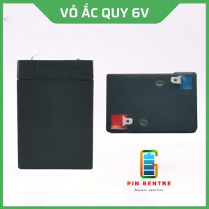 Vỏ ắc quy 6V - 6Ah dùng chế bình ắc quy Pin