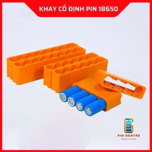 Khay cố định Pin 18650 Sunkko loại 6 và 8 pin hàn đơn