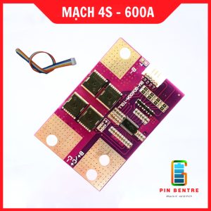 Mạch 4S 600A cho Pin sắt Phosphate chuyên đề Xe Máy ( Sạc Xả Chung )