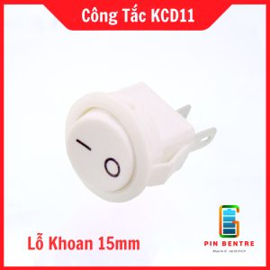 Công tắc bập bênh 2 chân KCD11 - 3Ampe lổ khoan 15mm