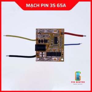 Mạch 3S 12.6V dòng xả 65A chân Pin phổ thông