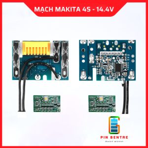 Mạch bảo vệ 4S Pin Makita 14.4V/16.8V Led báo Ngang nhận sạc zin