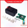 Combo vỏ và mạch pin TQ 5s2p 18V-21V