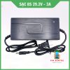 Sạc 29.2V - 3A dành cho Pin Sắt (LFP) hệ 8S 3.2V có quạt tản nhiệt