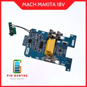 Mạch Makita 5S2P 18V/21V Pin nhận sạc Zin có Led báo Pin