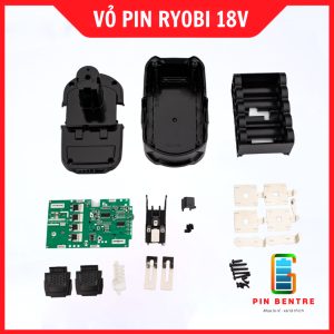 Combo Mạch và Vỏ Pin Ryobi 18V 5S2P ( 10 Cell 18650 )