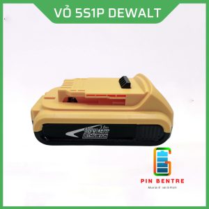 Vỏ pin DEWALT loại 5 viên có báo Pin 18650