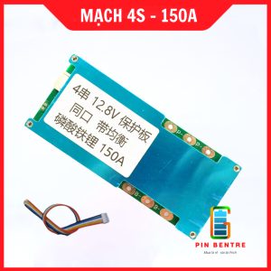 Mạch 4S - 150A của BW bảo vệ Sạc/Xả Pin Sắt với 40 Mosfet