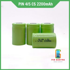 Pin NI-MH 4/5 SC 1.2V xả cao 10-15C dung lượng 2200mAh