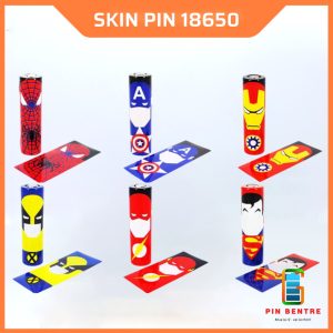 Gen bọc pin 18650 làm đẹp ( Skin pin 18650 )