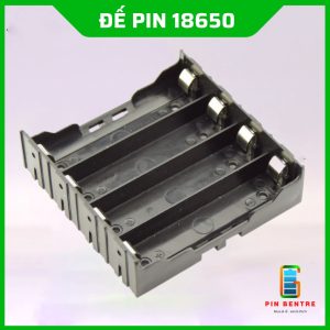 Đế 1/2/3/4 Pin 18650 có chân hàn sẳn riêng biệt