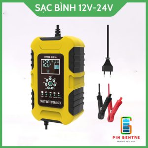 Sạc Nhanh Acquy 12V10A - 24V5A dung lượng từ 6Ah - 180Ah hãng FOXSUR