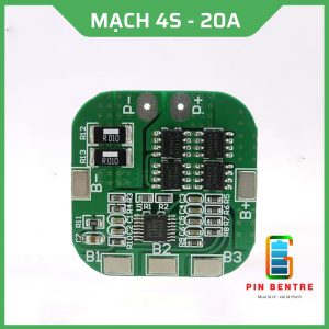 Mạch 4S-20A (HX-4S-A20) Sạc và Bảo Vệ Pin Li-ion điện thế danh định 3.7V