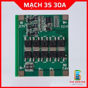 Mạch 3S 12V 30A full OK sạc Balance và bào vệ Pin Li-ion