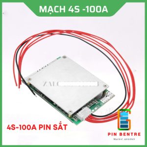 Mạch 4S xả 100A BMS dành cho Pin Lifepo4 3.2V biến tần UPS cân bằng