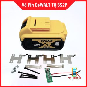 Vỏ Pin DeWALT TQ 18V 5S2P Có Led Báo Pin sử dụng Pin 18650