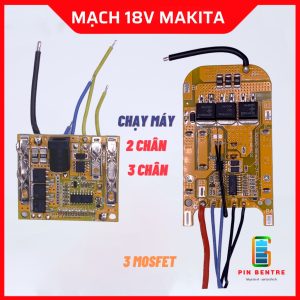 Mạch 5S Makita 18V 65A/80A chạy máy 2 chân và 3 chân