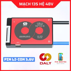 Mạch 13S 48V 20A 30A 40A Daly cân bằng và bảo vệ Pin cho xe điện