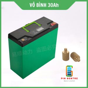 Vỏ bình ắc quy Pin 12V Pin Lithium 20Ah - 30Ah có cọc Bình ( Chưa Pin )