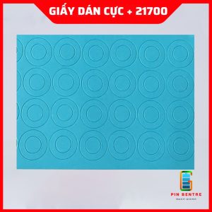 Giấy dán đầu cực dương cho Pin 21700 cách điện , cách nhiệt