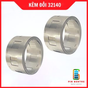 Kẽm đôi 0.15mm - 0.2mm chuyển dùng cho Pin 32700 - 32140 - 33140 mạ niken dể hàn